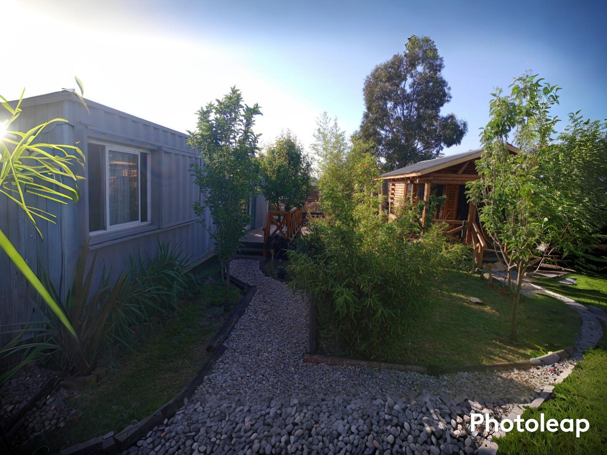 Foresta Acantilados, Casa Container Y Cabana De Troncos 马德普拉塔 外观 照片
