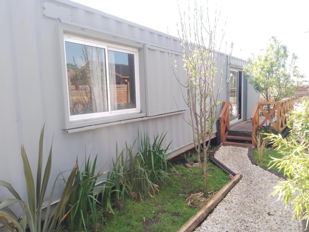 Foresta Acantilados, Casa Container Y Cabana De Troncos 马德普拉塔 外观 照片